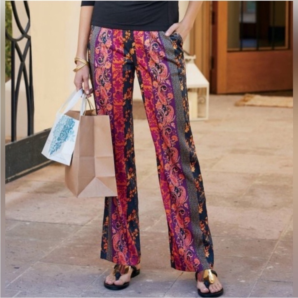 Soft Surroundings Curio‎ Wide Leg Pant size XS